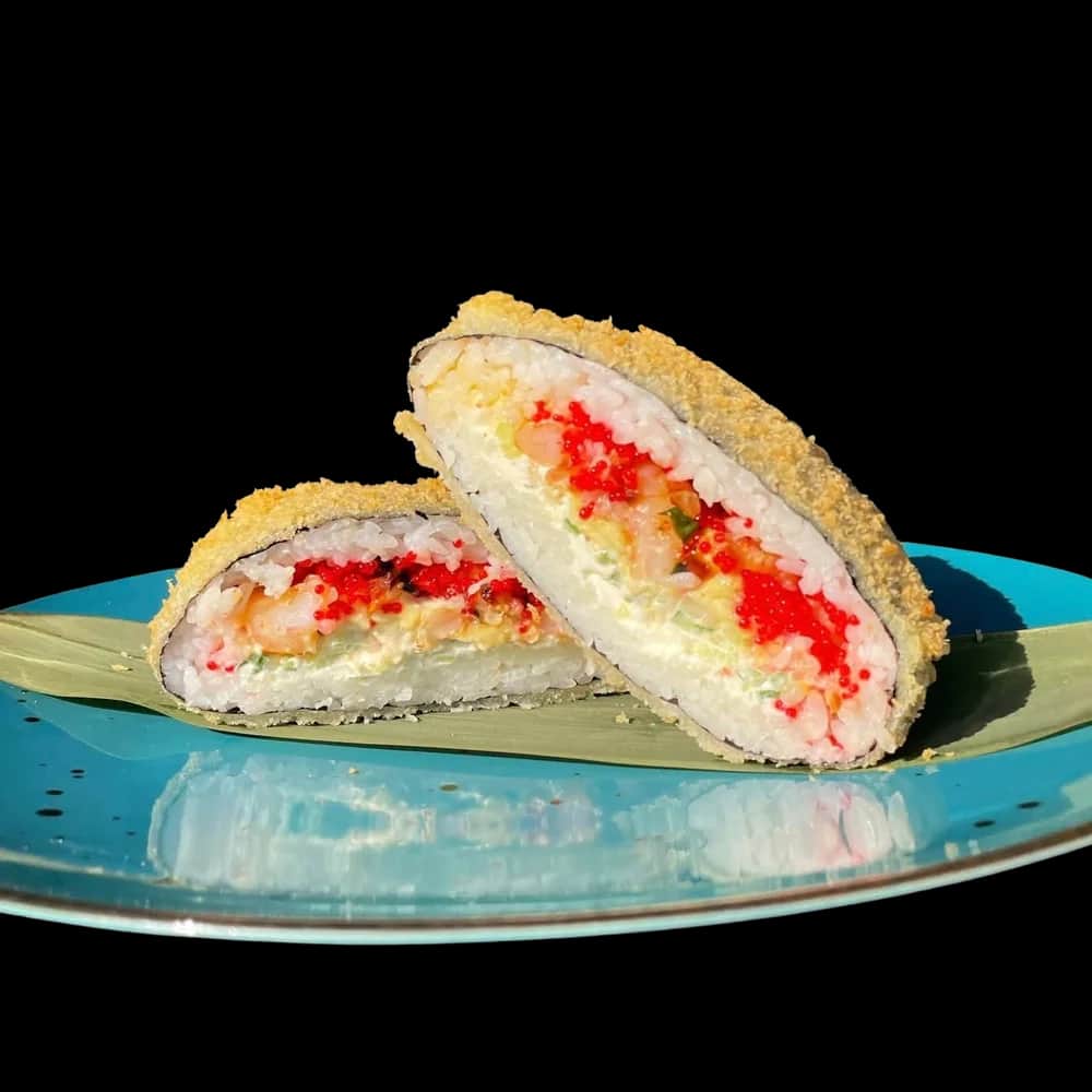 Sushi Burger z krewetkami