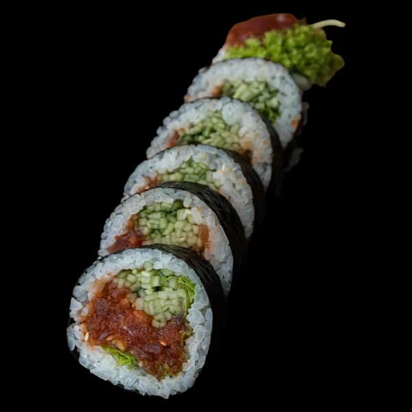 Futomaki – Tatar z tuńczyka, ogórek (6 szt.)