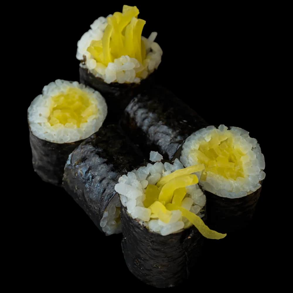 Hosomaki – Rzodkiew marynowana (oshinko) (6 szt.)
