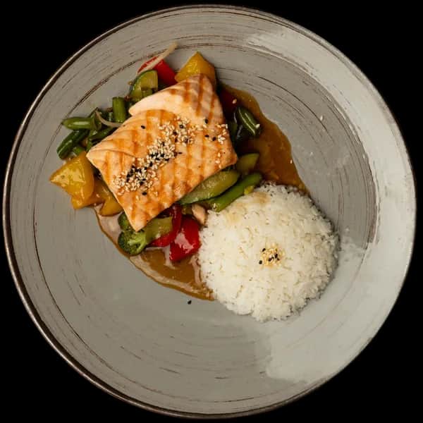 Łosoś Teriyaki (Kids Menu)