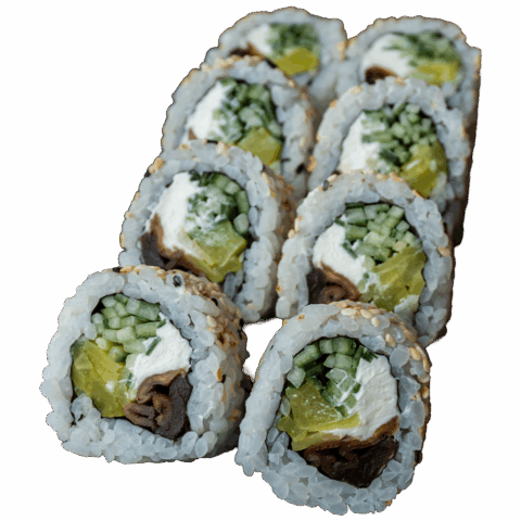 California Maki (8 szt.) - Wege: serek, ogórek, oshinko, kanpyo