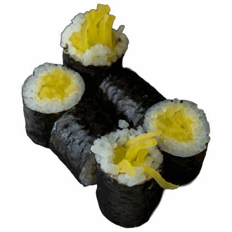 Hosomaki – Rzodkiew marynowana (oshinko) (6 szt.)